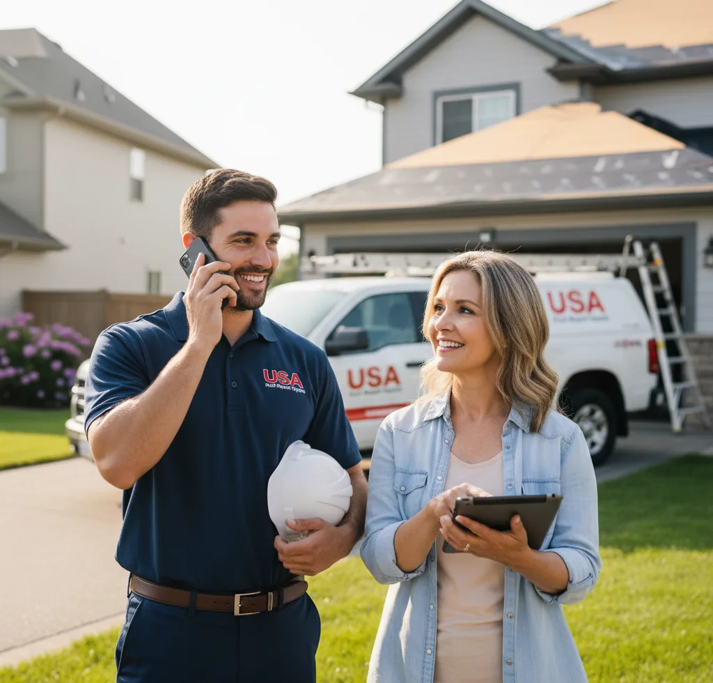 USA Roof Repair Experts customer support in New Britain